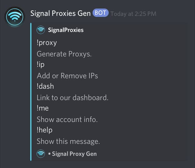 Discord proxy bot